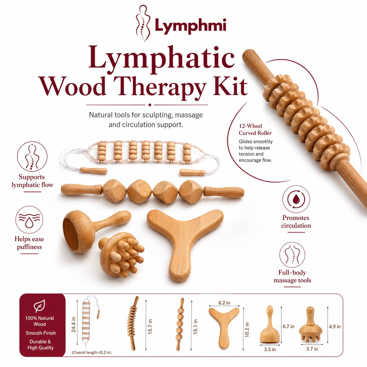 Lymphmi 6-Piece Tool Kit