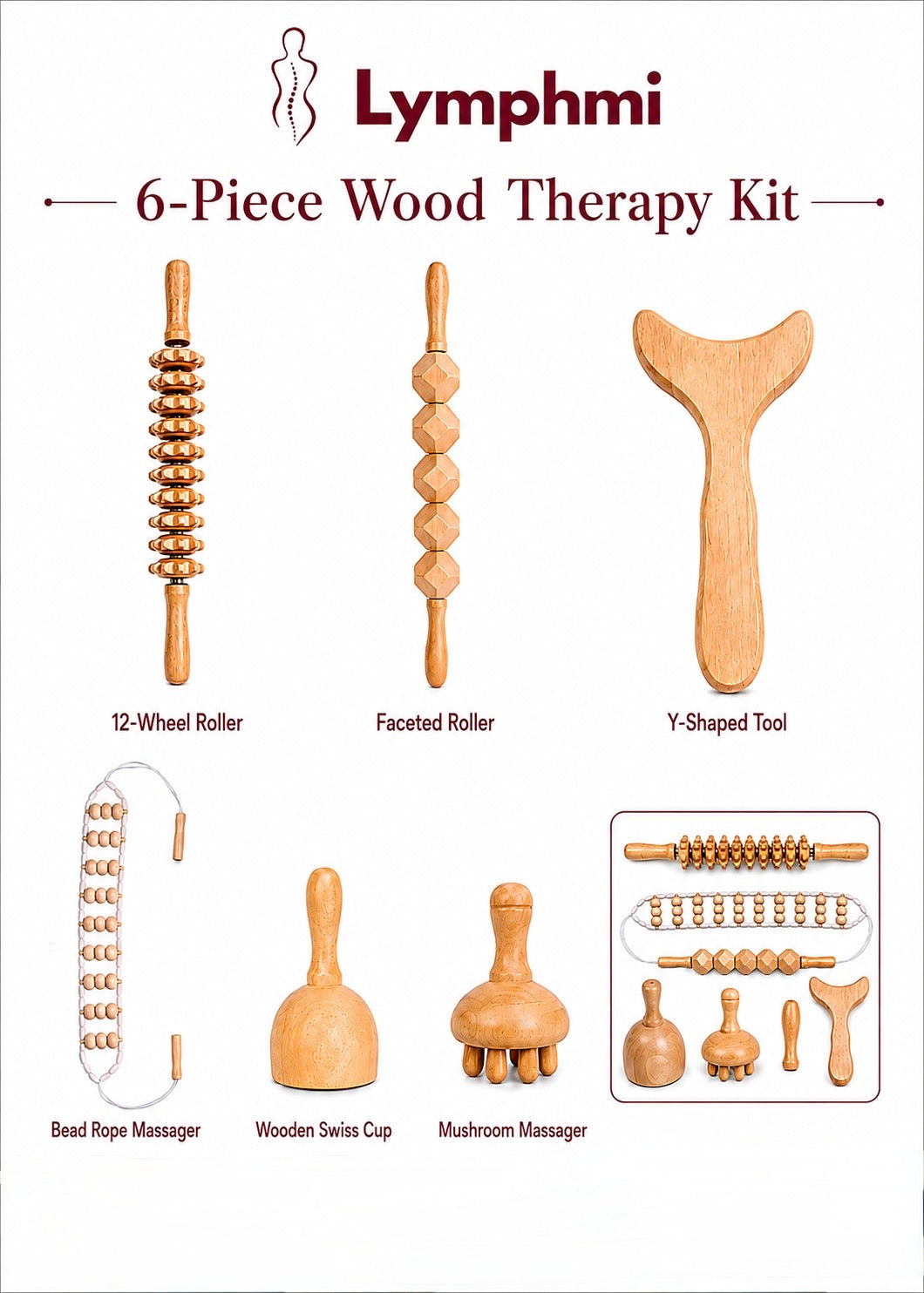 Lymphmi 6-Piece Tool Kit